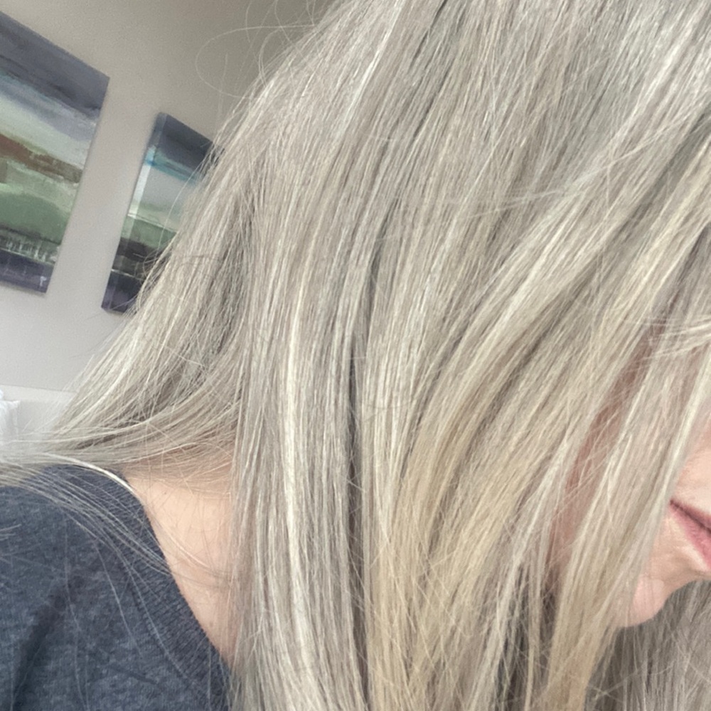 Pale BlondeDark Rooted Wig